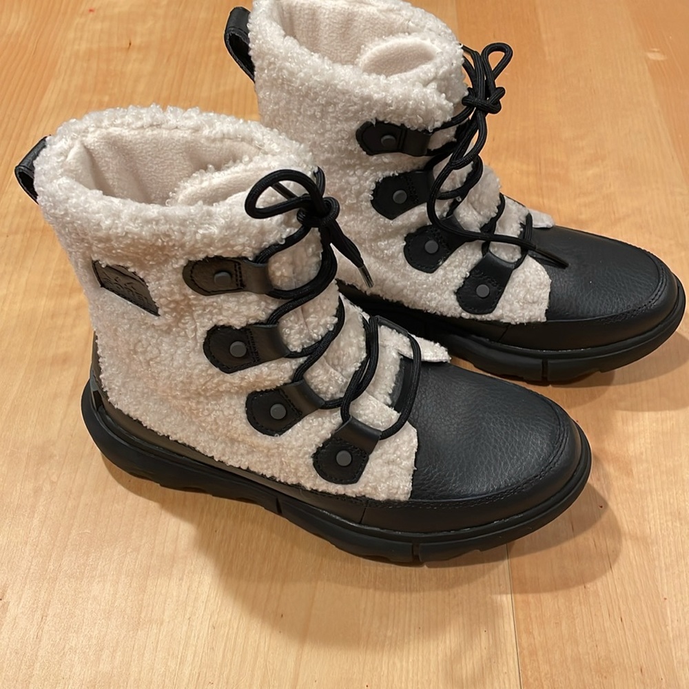 SOREL Explorer II Joan Insulated Lace-Up Boot women’s size 6.5 NWOT - Picture 7 of 11